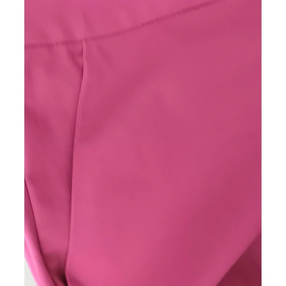Isaac Mizrahi Live! Pants Womens 16P Petite Pants Pink Stretch Icon Ankle Pocket